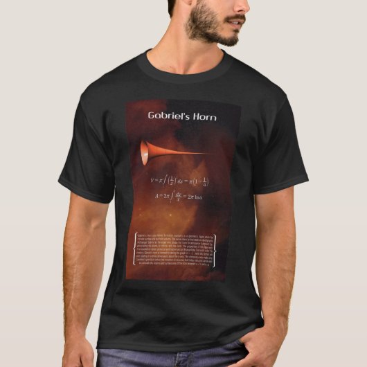 Gabriel X27;S Horn Art Print T-shirt (Voorkant)