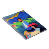 Gabriele Munter Boating Notitieboek (Rechterzijde)