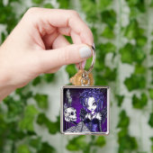 "Gabriella" Gothic Skull Angel Sleutelhanger (Hand)