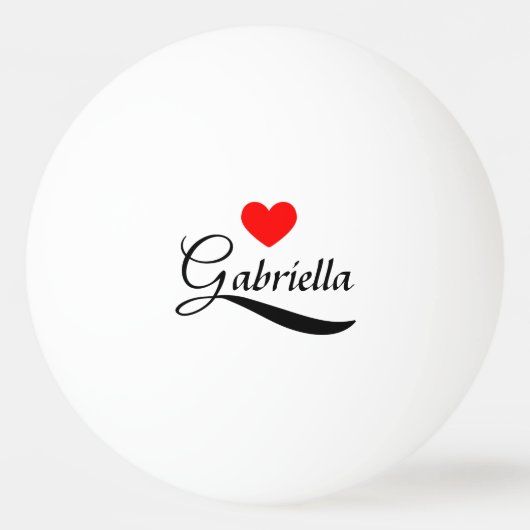 Gabriella Pingpongbal (Voorkant)