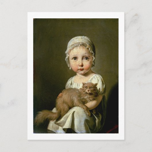 Gabrielle Arnault (1811-72) 1813 (olie op canvas) Briefkaart (Voorkant)