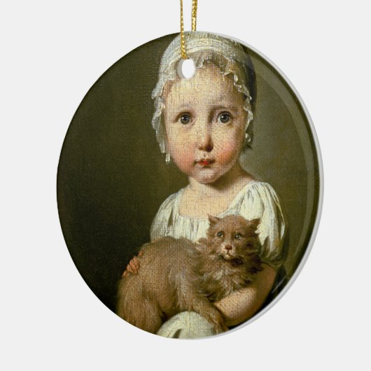Gabrielle Arnault (1811-72) 1813 (olie op canvas) Keramisch Ornament (Links)