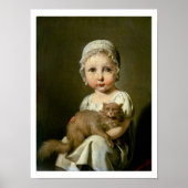 Gabrielle Arnault (1811-72) 1813 (olie op canvas) Poster (Voorkant)