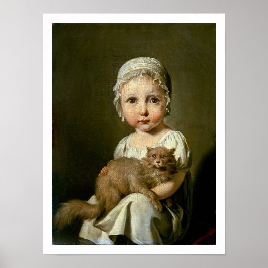 Gabrielle Arnault (1811-72) 1813 (olie op canvas) Poster (Voorkant)