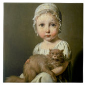 Gabrielle Arnault (1811-72) 1813 (olie op canvas) Tegeltje (Voorkant)