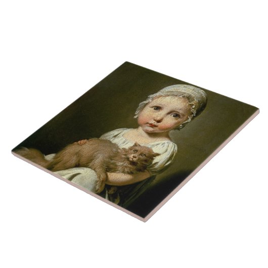 Gabrielle Arnault (1811-72) 1813 (olie op canvas) Tegeltje (Zijkant)