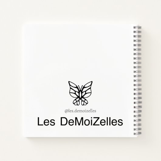 Gabrielle Coco is blij met de Mode Notitieboek (Achterkant)