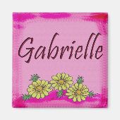 Gabrielle Daisy Magnet (Voorkant)