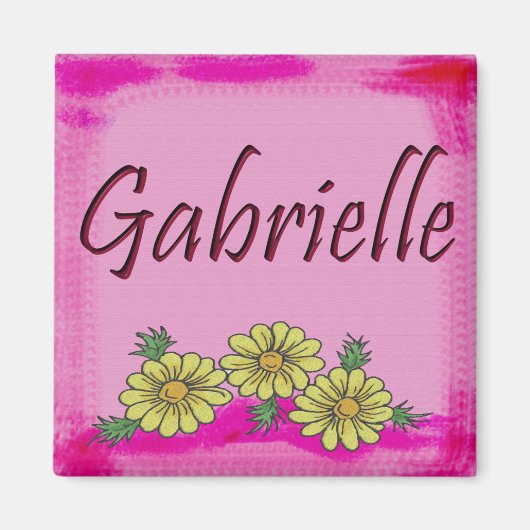 Gabrielle Daisy Magnet (Voorkant)