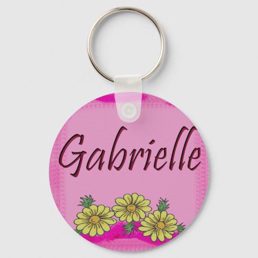 Gabrielle Daisy Sleutelhanger (Voorkant)