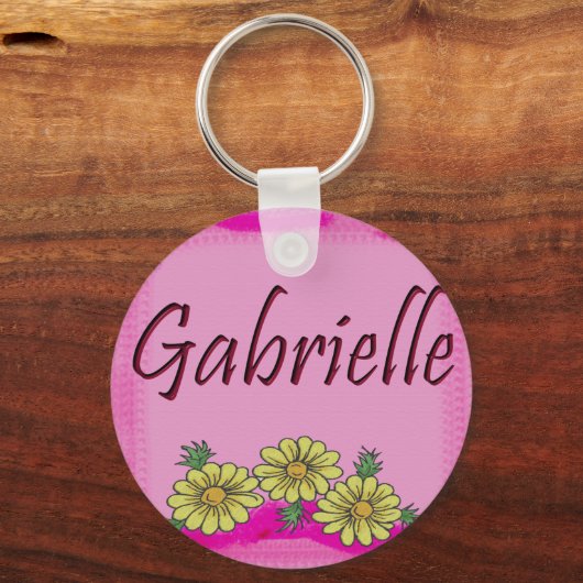 Gabrielle Daisy Sleutelhanger (Voorkant)