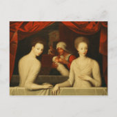 Gabrielle d'Estrees en haar zus Briefkaart (Voorkant)