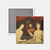 Gabrielle d'Estrees en haar zus Magneet (Voorkant / Achterkant)