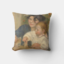 Gabrielle en Jean (door Pierre-Auguste Renoir) Kussen