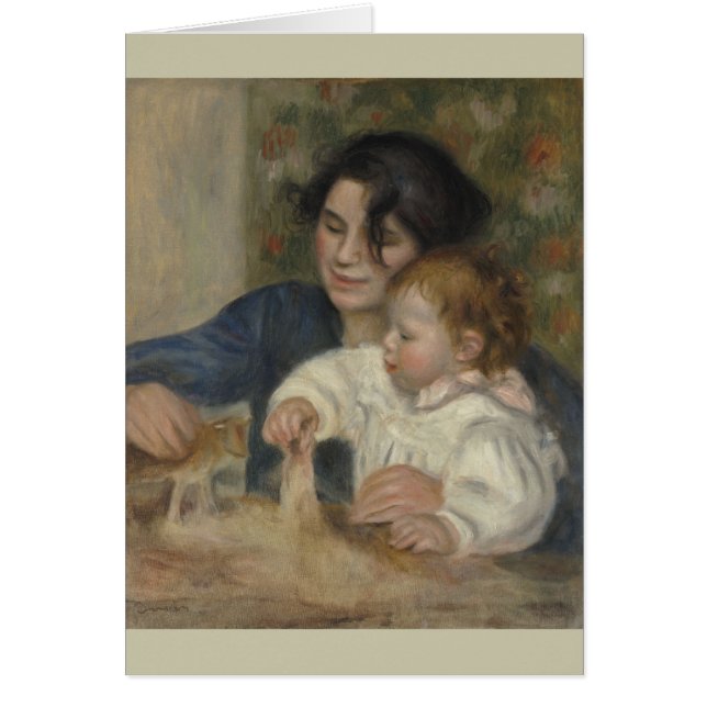 Gabrielle en Jean van Pierre-Auguste Renoir (Voorkant)