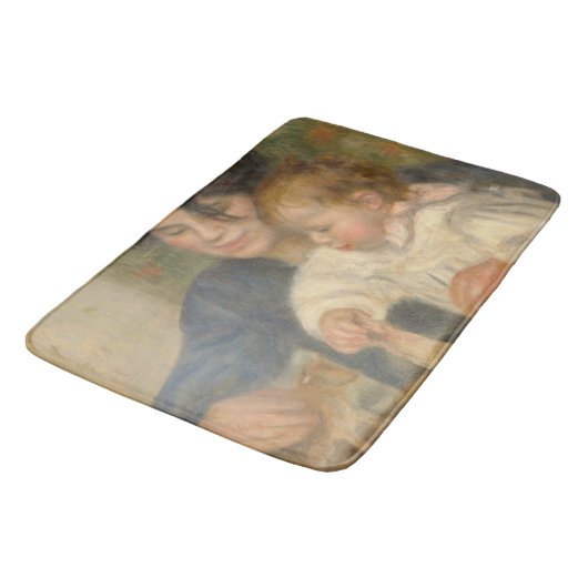 Gabrielle en Jean (van Pierre-Auguste Renoir) Badmat (Gekanteld)