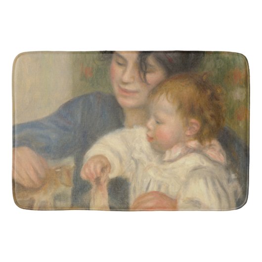 Gabrielle en Jean (van Pierre-Auguste Renoir) Badmat (Voorkant)
