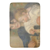 Gabrielle en Jean (van Pierre-Auguste Renoir) Badmat (Voorkant Verticaal)