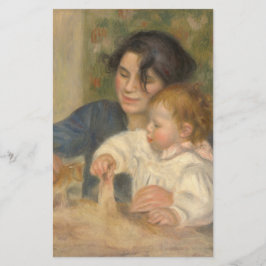 Gabrielle en Jean (van Pierre-Auguste Renoir) Briefpapier