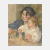 Gabrielle en Jean (van Pierre-Auguste Renoir) Fleece Deken (Voorkant)