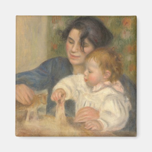 Gabrielle en Jean (van Pierre-Auguste Renoir) Magneet (Voorkant)