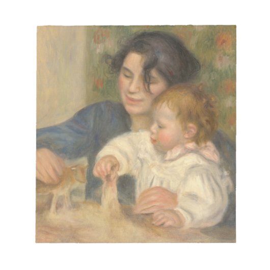 Gabrielle en Jean (van Pierre-Auguste Renoir) Notitieblok (Voorkant)