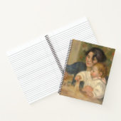 Gabrielle en Jean (van Pierre-Auguste Renoir) Notitieboek (Binnen)