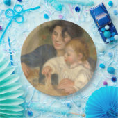 Gabrielle en Jean (van Pierre-Auguste Renoir) Papieren Bordje (Feest)