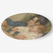 Gabrielle en Jean (van Pierre-Auguste Renoir) Papieren Bordje (Gekanteld)