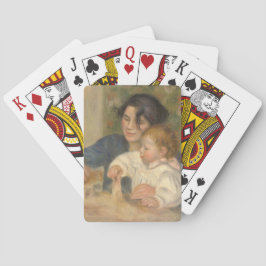 Gabrielle en Jean (van Pierre-Auguste Renoir) Pokerkaarten