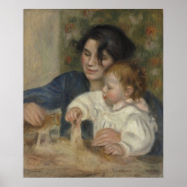 Gabrielle en Jean van Pierre-Auguste Renoir Poster