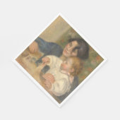 Gabrielle en Jean (van Pierre-Auguste Renoir) Servet (Hoek)