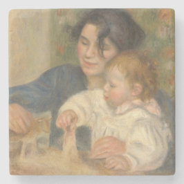Gabrielle en Jean (van Pierre-Auguste Renoir) Stenen Onderzetter