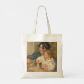 Gabrielle en Jean (van Pierre-Auguste Renoir) Tote Bag (Achterkant)