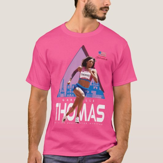 Gabrielle Thomas T-shirt (Voorkant)