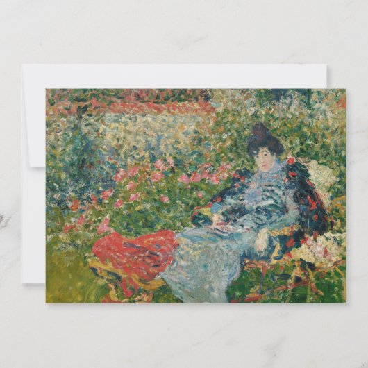 Gabrielle Valtat au Jardin | Louis Valtat (Voorkant)