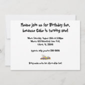 Gabriël's eerste verjaardag kaart (Achterkant)