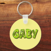Gaby Name Kiwi Design Schlüsselanhänger Sleutelhanger (Voorkant)