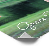 Gace Sweet 16th Photo Gold Silver Drips Poster (Hoek)