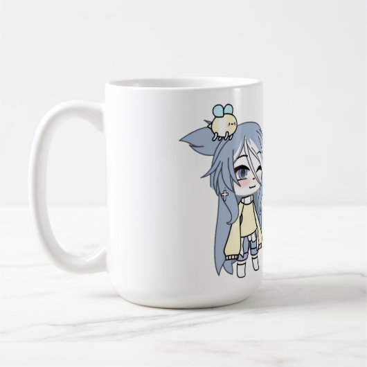 gacha, gachalife, gachaclub, spel, anime, schattig koffiemok (Links)