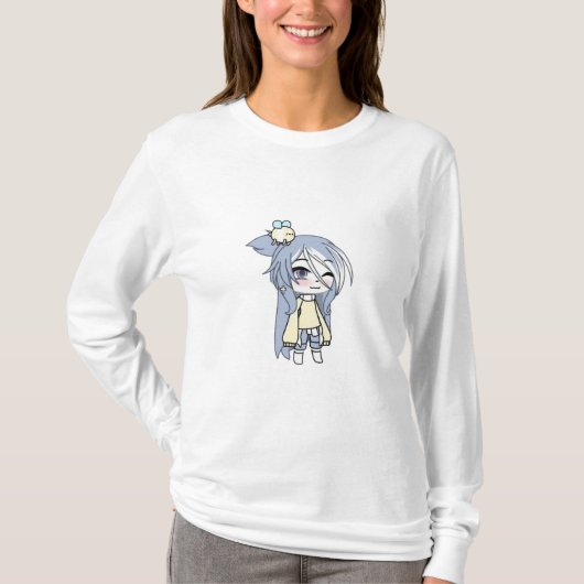 gacha, gachalife, gachaclub, spel, anime, schattig t-shirt (Voorkant)
