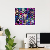 Gacha Life Girl bundel sterren Poster (Thuiskantoor)