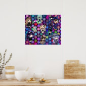 Gacha Life Girl bundel sterren Poster (Keuken)