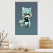 Gacha Life serie Chloe the Tomboy Poster (Keuken)