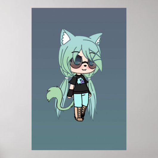 Gacha Life serie Chloe the Tomboy Poster (Voorkant)