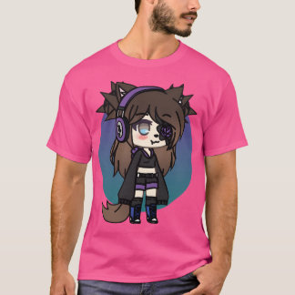 Gacha Life Series - Karin De Vreemde Gothic Meisje T-shirt