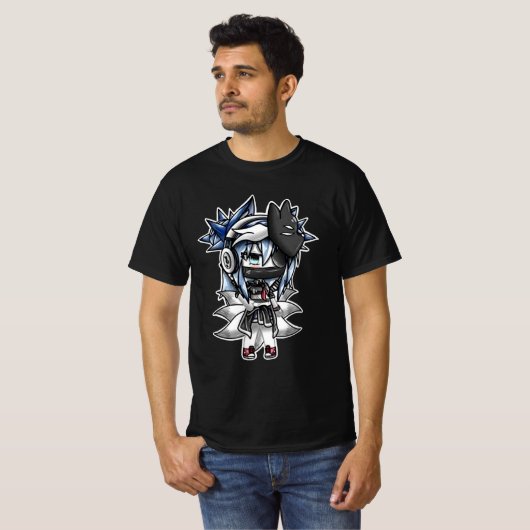 Gacha life t-shirt (Voorkant volledig)