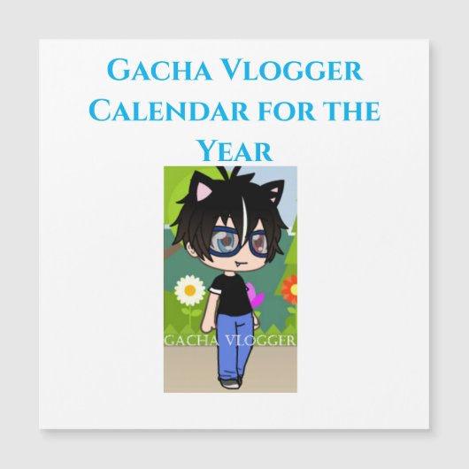 Gacha Vlogger Calender (Voorkant)