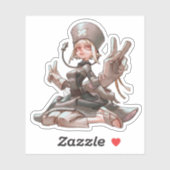 Gachiakita Eisha Sticker (Vel)