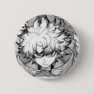 Gachiakuta Rudo Manga Knop Ronde Button 5,7 Cm
